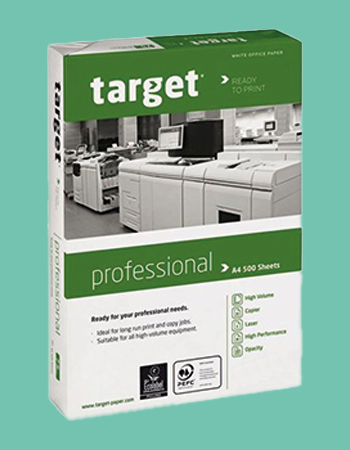 RAMETTE DE PAPIER BLANC TARGET 80 GR A4 500 FEUILLES