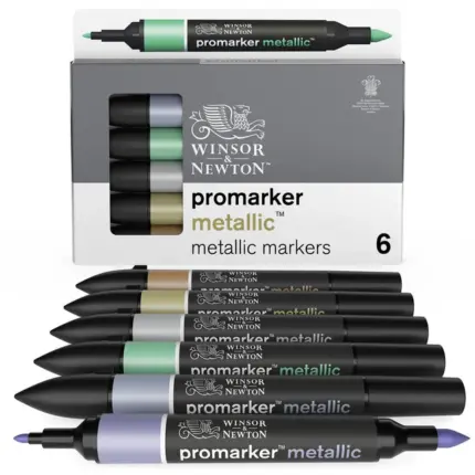 Promarker Metallic 6 Set