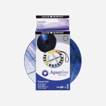 Set de Voyage Daler-Rowney Aquafine 18 Demi-Godets