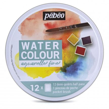 Boîte de peinture aquarelle - Aquarelle Fine - 12