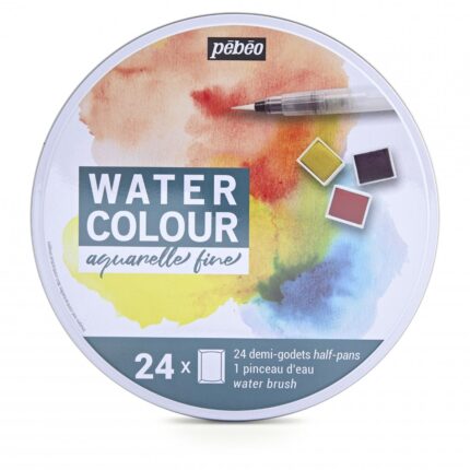 Boîte de peinture aquarelle - Aquarelle Fine - 24