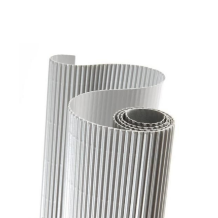 ROULEAUX PAPIER ONDULÉ ARGENT