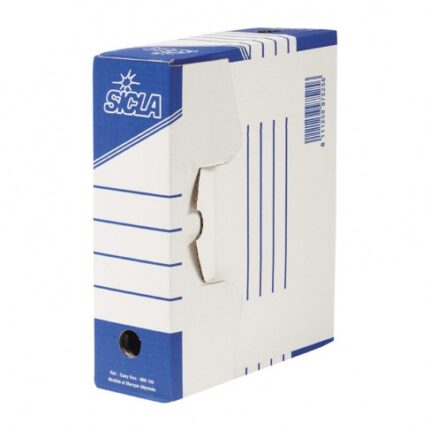 EASY BOXE 347X250 DOS 10 CM MM EN CARTON ONDULÉ BLANCHI