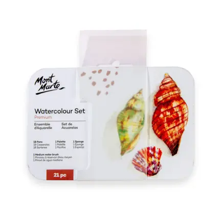 Watercolour Set Premium 21pc