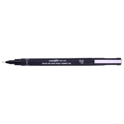 Feutre fin pigment noir 0,3 uni pin