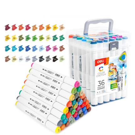 Deli-E70803-36 Sketch Marker