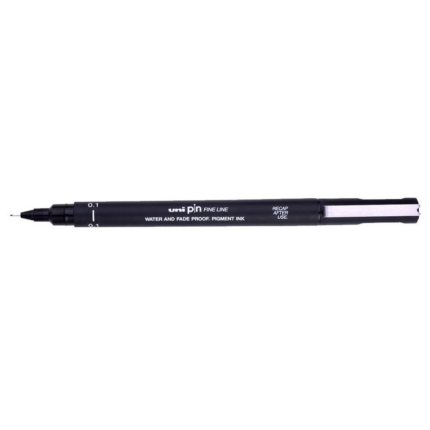 Feutre fin pigment noir 0,1 uni pin