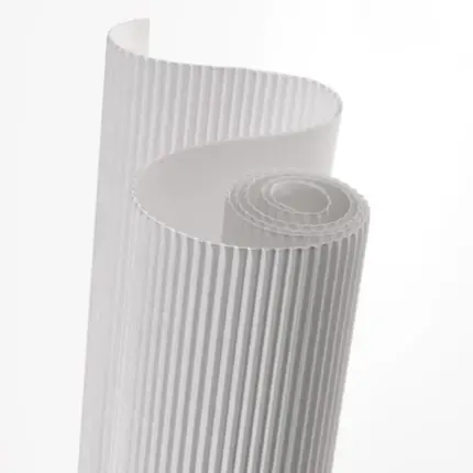 ROULEAUX PAPIER ONDULÉ BLANC
