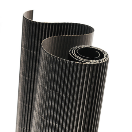 ROULEAUX PAPIER ONDULÉ NOIR