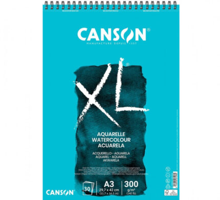 Bloc XL Canson Aquarelle A3 30F 300g