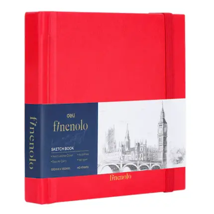 Finenolo Sketch Book Rouge