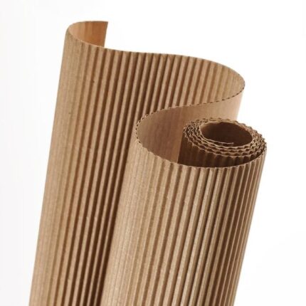 ROULEAUX PAPIER ONDULÉ MARRON