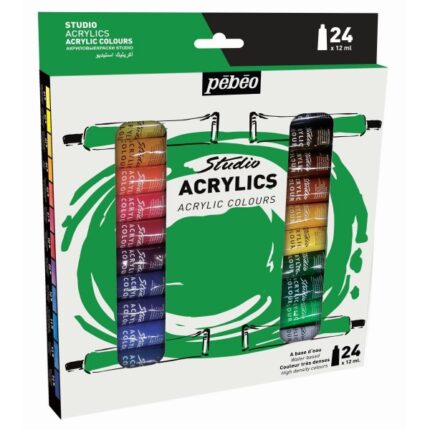 Pébéo Studio ACRYLICS 24x12ml