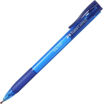 STYLO A BILLE FABER CASTELL GRIP X10 BLEU R.545251
