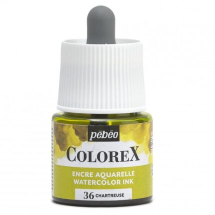 ENCRE AQUARELLE COLOREX 45ML N°20 JAUNE DORE PEBEO