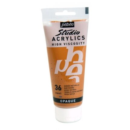 PEINTURE PEBEO STUDIO ACRYLIC 100ML N°36 SIENNE NATURELLE