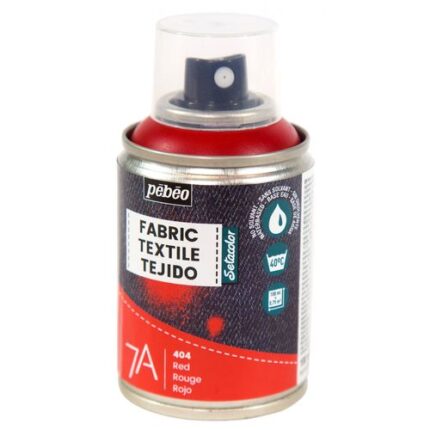 SPRAY TEXTILE 7A 100ML ROUGE 404 PEBEO