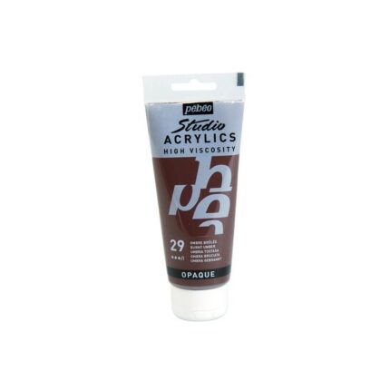PEINTURE PEBEO STUDIO ACRYLIC 100ML N°29 OMBRE BRULEE