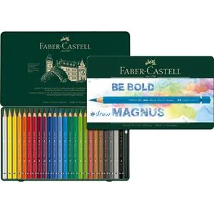 PAQUET 4 CRAYON DE CIRE FABER- CASTELL