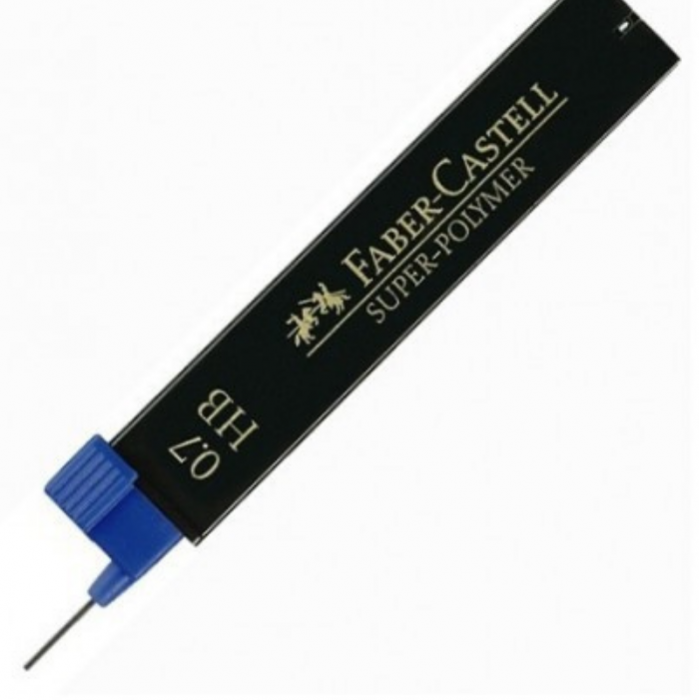 ETUI DE 12 MINE 0.7 B FABER CASTELL