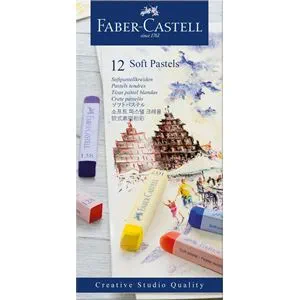 PASTELS TENDRES 12 FABER-CASTELL 12 83 12