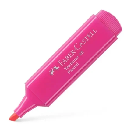 FLUORESCENT FABER CASTELL TEXTLINER ROSE PASTEL REF :154654
