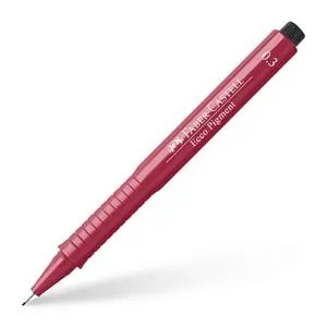 FEUTRE ECCO PIGMENT 0.3 FABER CASTELL ROUGE ART.166321
