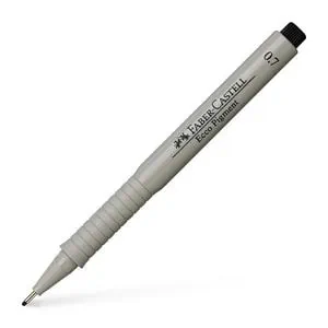 FEUTRE ECCO PIGMENT 0.7 FABER CASTELL NOIR ART.166799