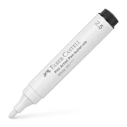 FEUTRE BLANC PIGMENTE ENCRE DE CHINE FABER- CASTELL