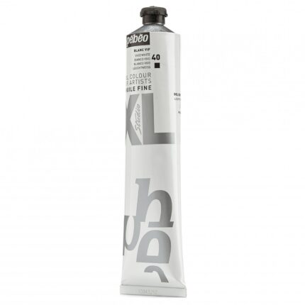 PEINTURE A L'HUILE BLANC VIF PEBEO 200ML N°40