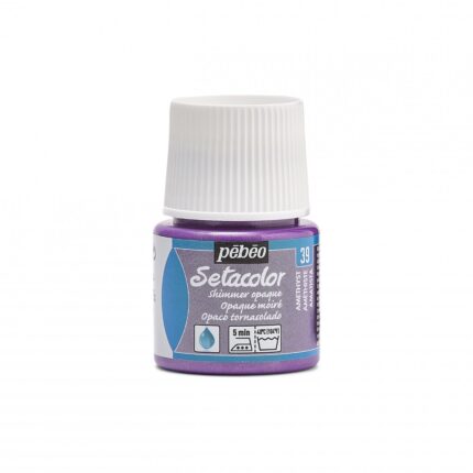 PEINTURE TISSU PEBEO SETACOLOR OPAQUE AMETHISTE 45ML N° 39