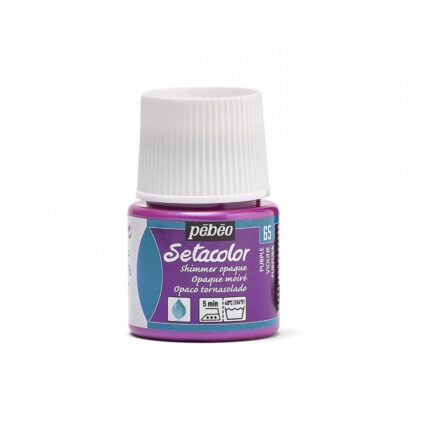 PEINTURE TISSU PEBEO SETACOLOR OPAQUE VIOLINE 45ML N°65
