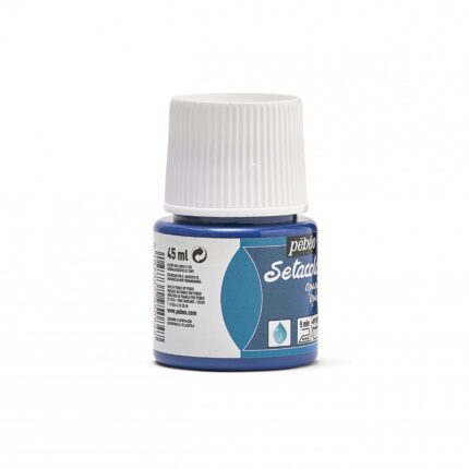 SETACOLOR CUIR 45ML BLEU/VERT N°42 PEBEO