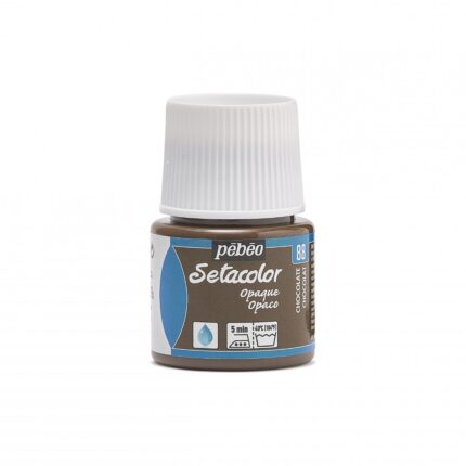 PEINTURE TISSU PEBEO SETACOLOR OPAQUE CHOCOLAT 45ML N° 88