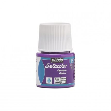 PEINTURE TISSU PEBEO SETACOLOR CLAIRS VIOLET PARME 45ML N°29