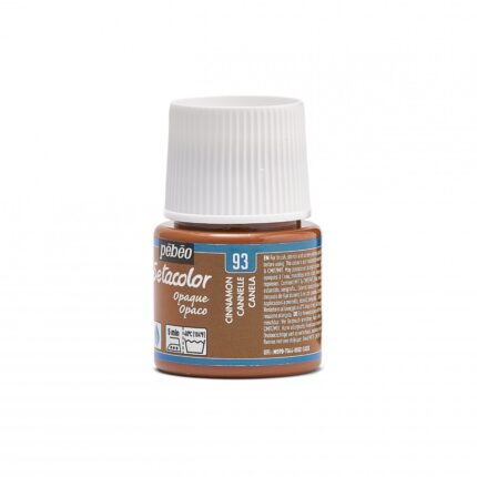 PEINTURE TISSU PEBEO SETACOLOR OPAQUE CANNELLE 45ML N°93