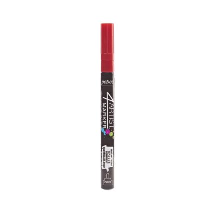 4ARTIST MARKER PEBEO 2MM ROUGE BRI OPA BASE HUIL N°07