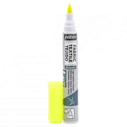 MARQUEUR TEXTILE 7A CLAIRS 1MM JAUNE PEBEO REF:803402