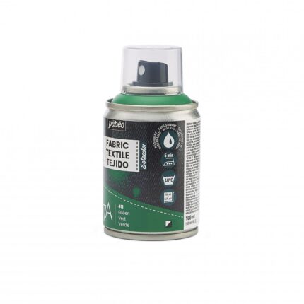 SPRAY TEXTILE 7A 100ML VERT 411 PEBEO