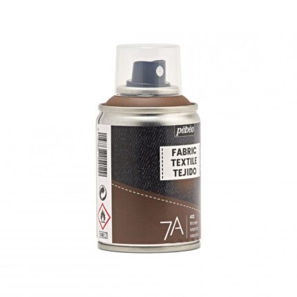 SPRAY TEXTILE 7A 100ML MARRON 412 PEBEO