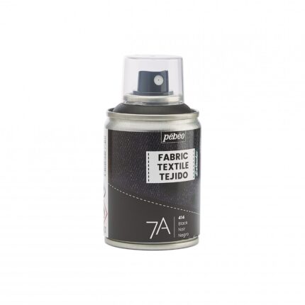 SPRAY TEXTILE 7A 100ML NOIR 414 PEBEO