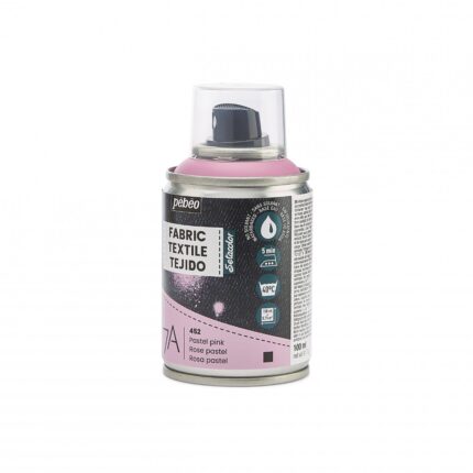 SPRAY TEXTILE 7A 100ML ROSE PASTEL 452 PEBEO