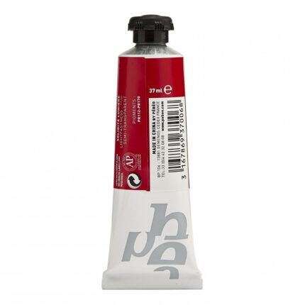 PEINTURE PEBEO A L'HUILE STUDIO 37ML ROUGE CADMIUM FONCE IMIT N°06