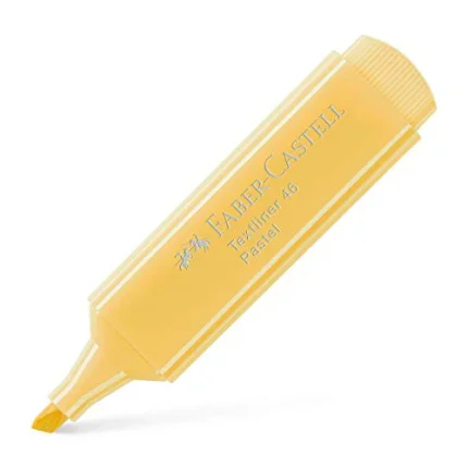 FLUORESCENT FABER CASTELL TEXTL VANILLE PASTEL REF :154667