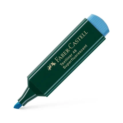 FLUORESCENT FABER CASTELL TEXTLINER48 BLEU