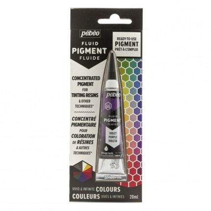 TUBE FLUID PIGMENT POUR RESINE 20ML VIOLET PEBEO REF:650666
