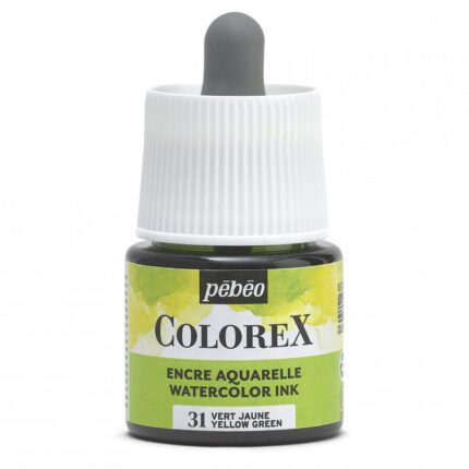 ENCRE AQUARELLE COLOREX 45ML N°13 CHARTREUSE PEBEO