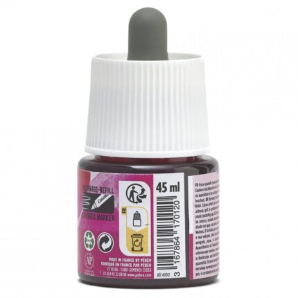 ENCRE AQUARELLE COLOREX 45ML N°15 GARANCE ROSE PEBEO