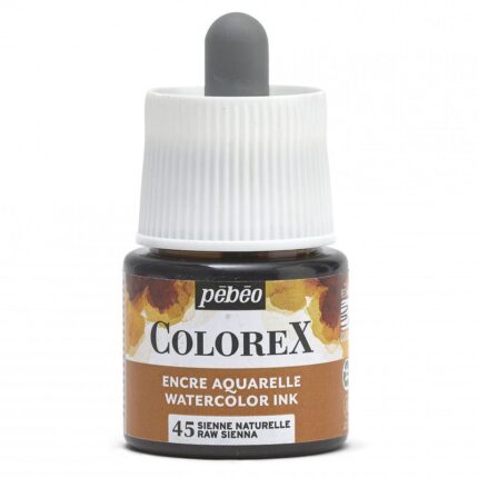 ENCRE AQUARELLE COLOREX 45ML N°25 ORANGE PEBEO