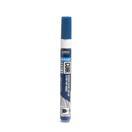 SETA COULEUR CUIR MARKER BLEU ULTRMARIN N°66-0.7MM PEBEO